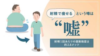 【散歩の方がマシ】射精でダイエットは夢物語｜消費カロリーを増やす工夫も