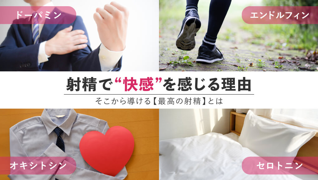 射精するとなぜ気持ち良い？メカニズムを基に【最高の射精】を考える
