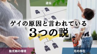 【ゲイになる原因は？】“3つの説”と“現代社会の変化”を解説