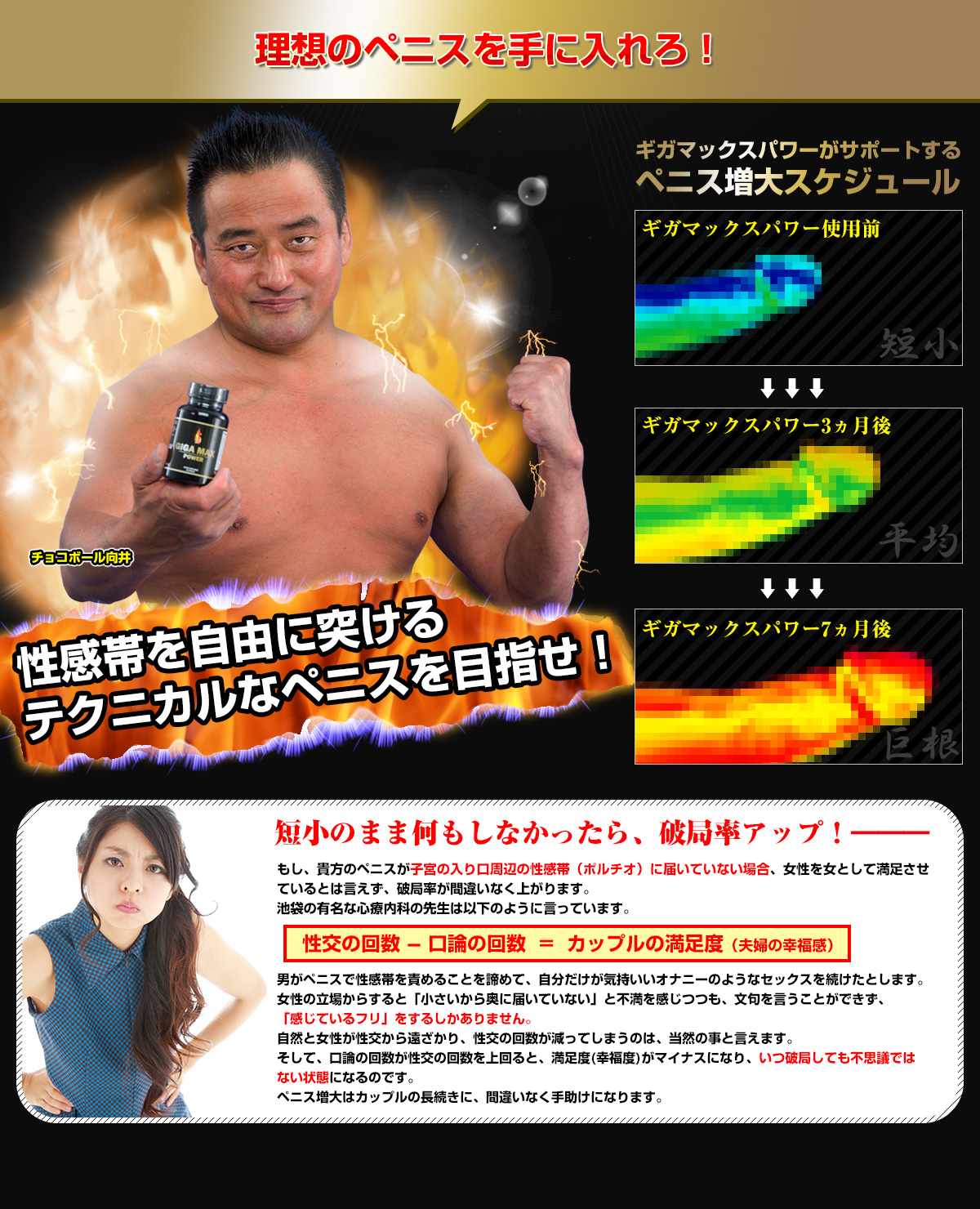 理想のペニスを手に入れろ！