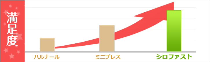 満足度グラフ
