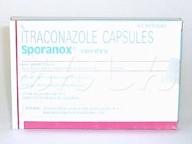 スポラノックス(イトリゾール)100mg(4錠)