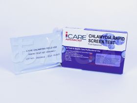 クラミジア検査キットの開封