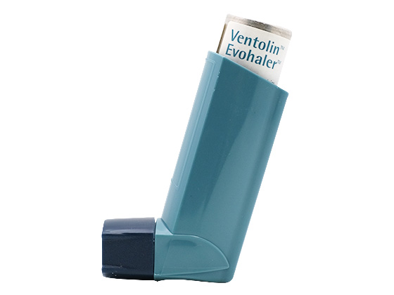 ベントリンインヘラー（吸入器）の吸入器