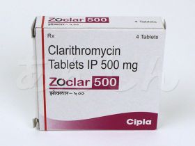 ゾクラー(クラリシッドジェネリック)500mg