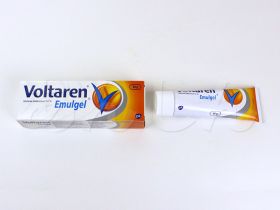 ボルタレンエマルジェルのチューブ表