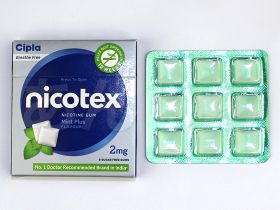 ニコテックス(禁煙ガム)の中身