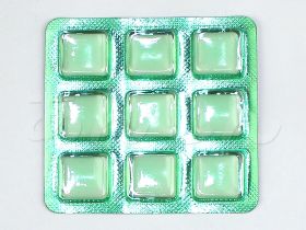 ニコテックス(禁煙ガム)のシート表