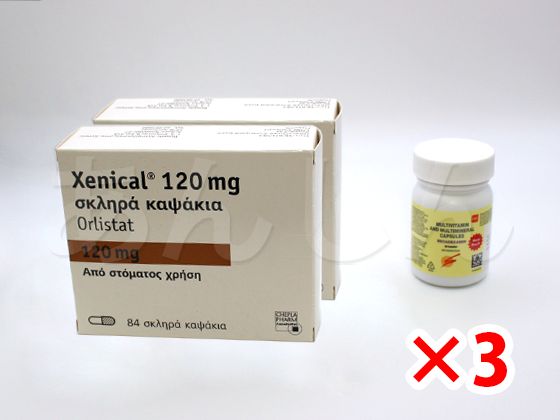 ゼニカル84カプセル&マルチビタミンセット通販｜肥満治療薬