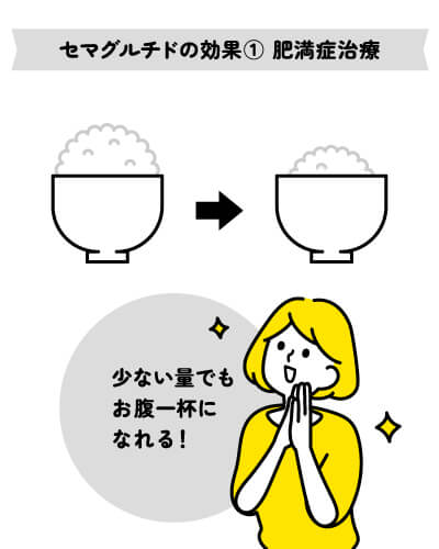 セマグルチドの効果・肥満症治療