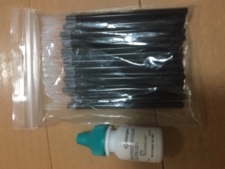 ルミガン&まつげブラシ30本セットの口コミ画像