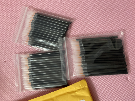 ルミガン&まつげブラシ30本セットの口コミ画像