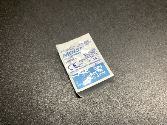 ワンデーアキュビューモイストの口コミ画像